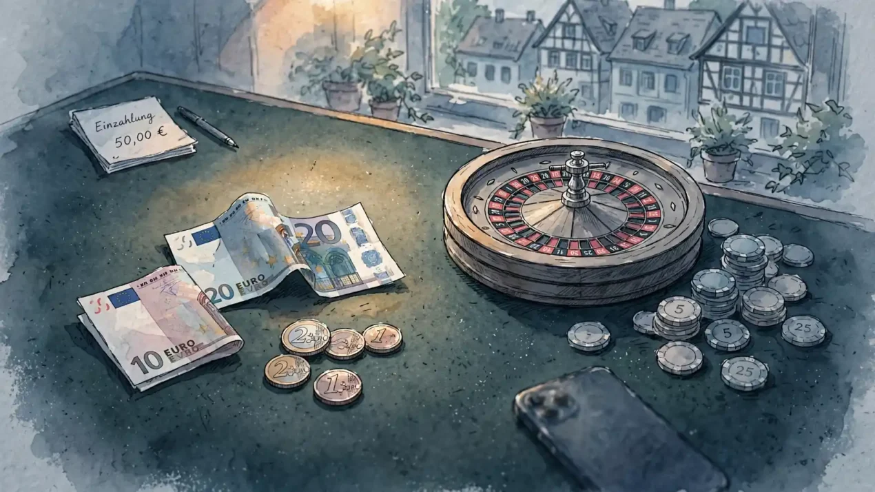 Online-Casino mit 1, 5, 10 und 15 Euro Einzahlung